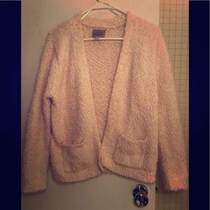 Glittery pink soft sweater